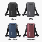 Riñonera Deportiva Impermeable para Hombre - Bolsa de Cintura Delgada con Compartimento para Teléfono