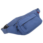 Riñonera Grande Unisex de Lona - Bolso Bandolera Casual y Espacioso