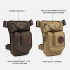Riñonera de Pierna para Moto y Motoristas - Bolso Lateral Ajustable