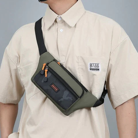 Riñonera Deportiva Impermeable de Gran Capacidad para Uso Diario
