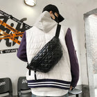 Riñonera Deportiva de Algodón Grande para Mujer y Hombre - Bolsa Pechera Unisex