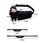 Riñonera Deportiva Grande Impermeable - Bolsa Pecho para Hombre y Mujer