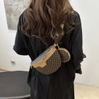 Riñonera Mujer Vintage - Bolso Bandolera Casual de Cintura