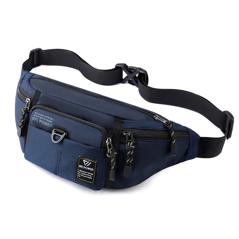 Riñonera Táctica para Hombre de Nylon - Bolsa Pechera Militar con Múltiples Bolsillos