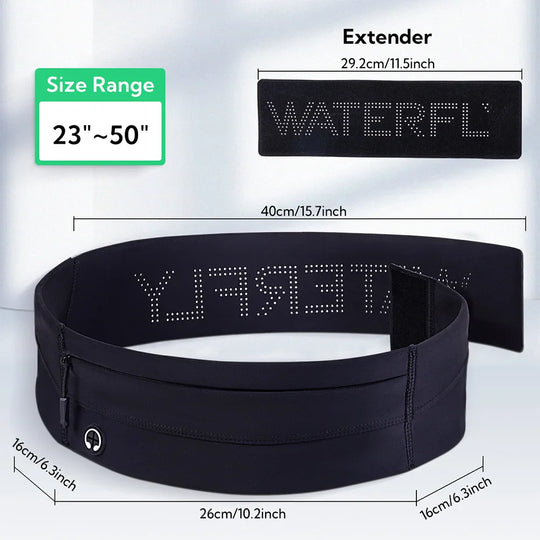 Riñonera Deportiva Unisex para Correr y Running - Cómoda y Ajustable