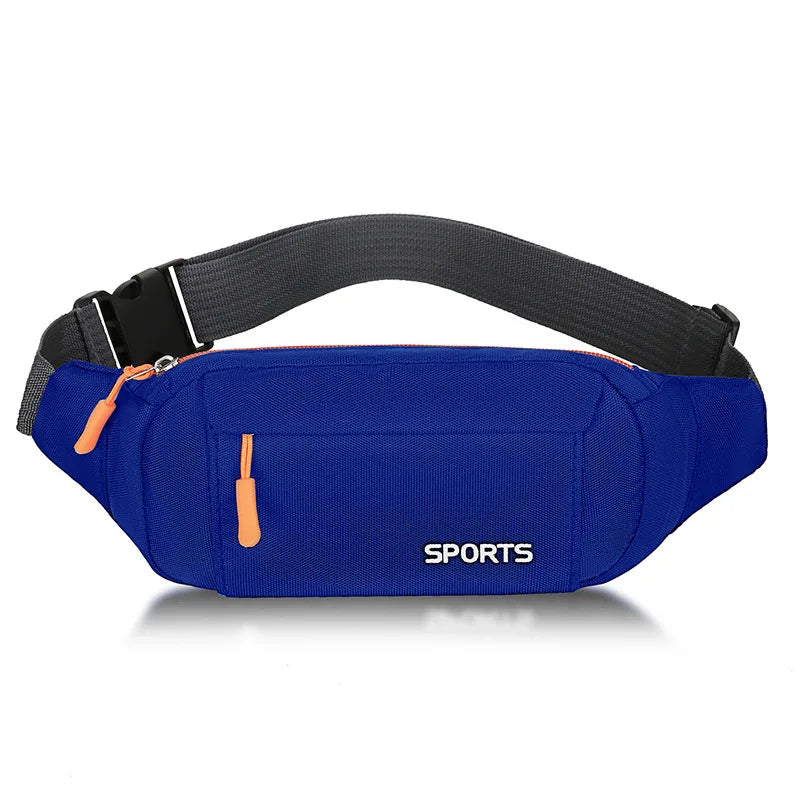 Riñonera Deportiva Impermeable para Hombre - Bolsa de Cintura Crossbody