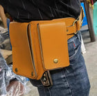 Riñonera Deportiva Unisex Vintage - Bolso Bandolera Casual para Cintura