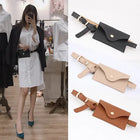 Riñonera Deportiva Mujer - Bolso Cintura Cuero Sintético Negro Elegante y Casual