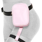 Riñonera Deportiva de Cuero para Mujer - Bolsa de Cintura Elegante para Viajes y Moto
