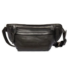 Riñonera Táctica de Cuero Genuino para Hombre - Bolso de Cintura Moderno y Resistente