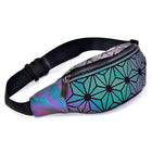 Riñonera Deportiva Reflectante Chameleón | Bolsa de Pecho y Bandolera para Mujer y Niña