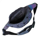 Riñonera Deportiva Reflectante Chameleón | Bolsa de Pecho y Bandolera para Mujer y Niña