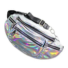 Riñonera Deportiva Holográfica para Mujer - Bolsa de Cintura Neón
