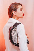 Riñonera Deportiva de Cuero para Mujer - Bolso Bandolera Pequeño y Elegante