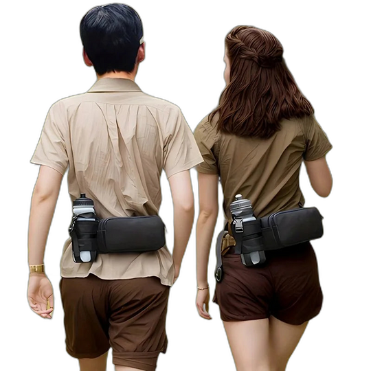 Riñonera Running Impermeable - Deportiva Unisex Grande para Correr
