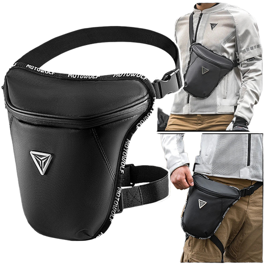 Riñonera Deportiva Impermeable para Hombre - Color Negro