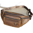 Riñonera de Cuero para Hombre - Bolso de Piel de Vestir Premium