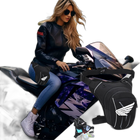 Riñonera de Pierna Impermeable para Moto y Motoristas - Bolso Lateral Resistente