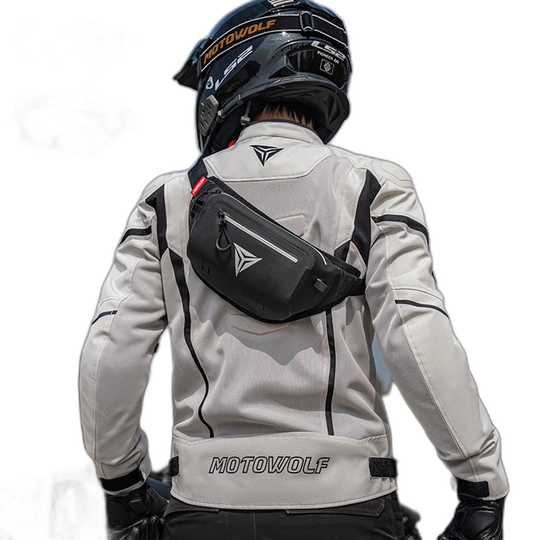Riñonera de Pierna Impermeable para Moto y Motoristas - Bolso Lateral Ajustable