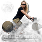 Riñonera de Pierna para Moto y Motoristas - Bolso Lateral Ajustable