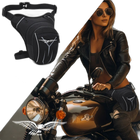 Riñonera de Pierna Impermeable para Moto y Motoristas - Bolso Lateral Resistente al Agua