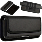 Riñonera Hombre Negra - Bolso Bandolera Casual de Cintura