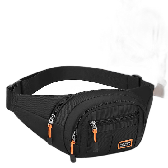 Riñonera Grande Unisex - Bolso Bandolera Casual Espaciosa