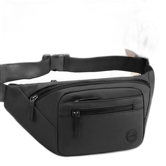 Riñonera Grande Unisex - Bolso Bandolera Casual Espacioso
