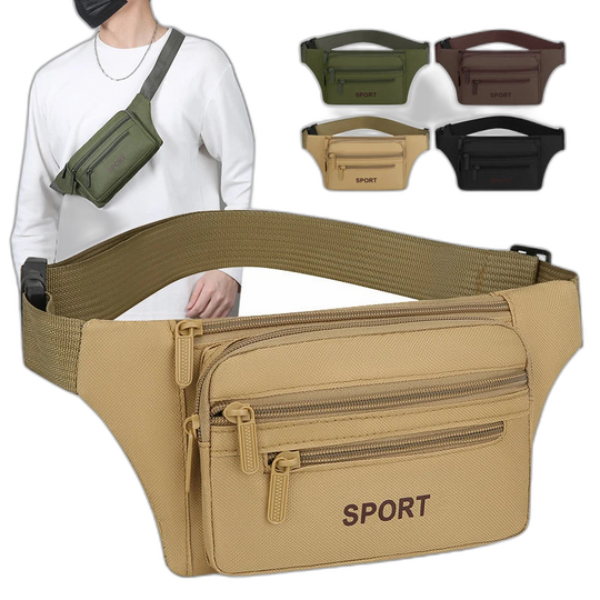 Riñonera Deportiva Unisex para Running - Cómoda y Ajustable