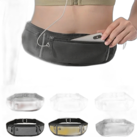 Riñonera Deportiva Unisex para Correr y Running - Cómoda y Ajustable