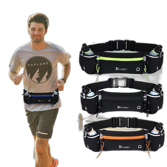 Riñonera Deportiva Unisex para Correr y Running - Ajustable y Ligera