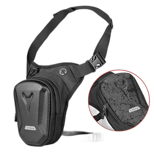 Riñonera de Pierna para Moto y Motoristas - Bolso Lateral Ajustable