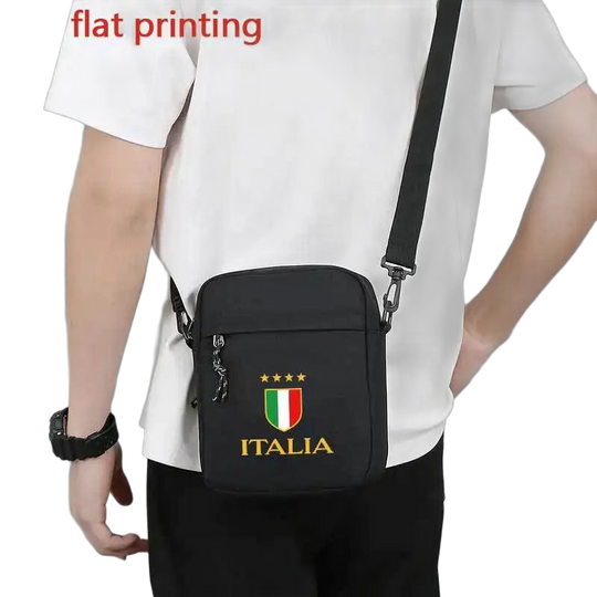 Riñonera de Cintura para Hombre - Bolso Bandolera Casual Color Negro