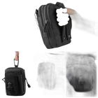 Riñonera de Cintura para Hombre - Bolso Bandolera Casual de Nylon