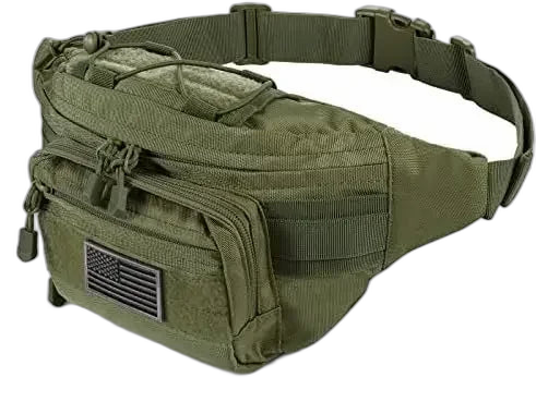 Riñonera Hombre Grande - Bolso Bandolera Casual de Cintura