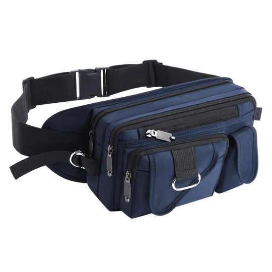 Riñonera Deportiva Grande para Hombre - Espaciosa y Cómoda