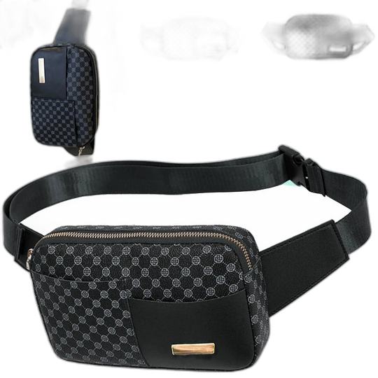 Riñonera de Cintura para Hombre - Bolso Bandolera Casual Moderno