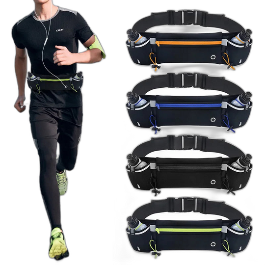 Riñonera Deportiva Unisex para Correr y Running - Cómoda y Ajustable