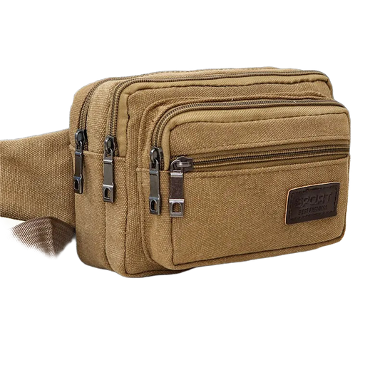 Riñonera Deportiva para Hombre - Cómoda, Ajustable y Resistente