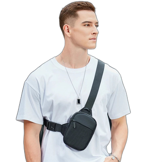Riñonera Hombre - Bolso Bandolera Casual Mini de Cintura