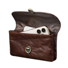 Riñonera de Cuero para Hombre - Bolso de Piel de Vestir Premium