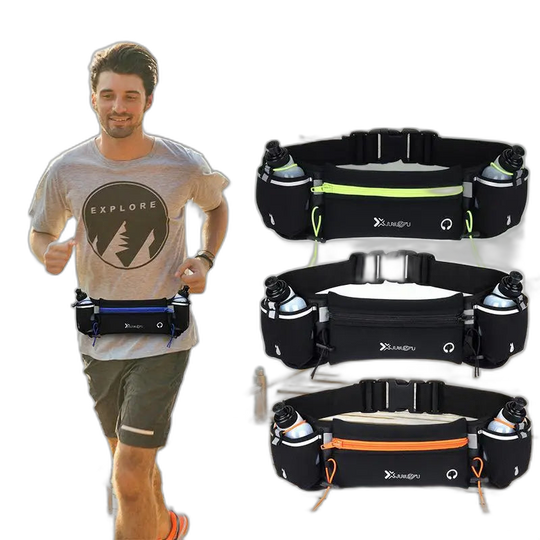 Riñonera Deportiva Unisex para Correr y Running - Cómoda y Ajustable