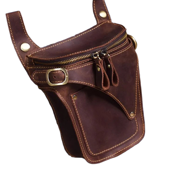 Riñonera de Pierna para Moto y Motoristas - Bolso Lateral Ajustable