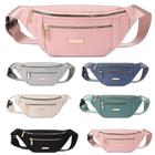 Riñonera de Cintura para Mujer - Bolso Bandolera Casual de Nylon