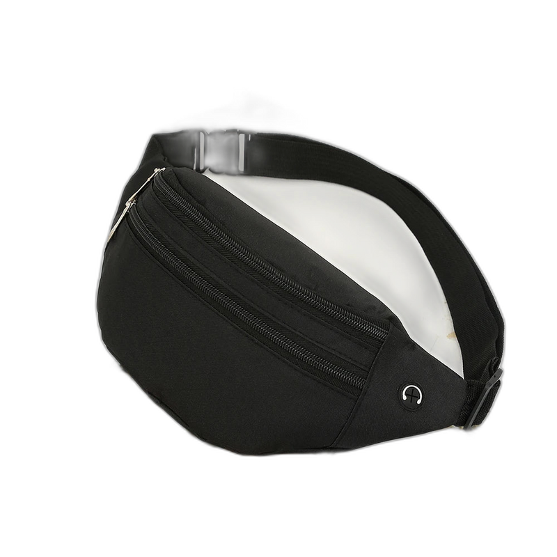 Riñonera Grande Unisex - Bolso Bandolera Casual de Cintura