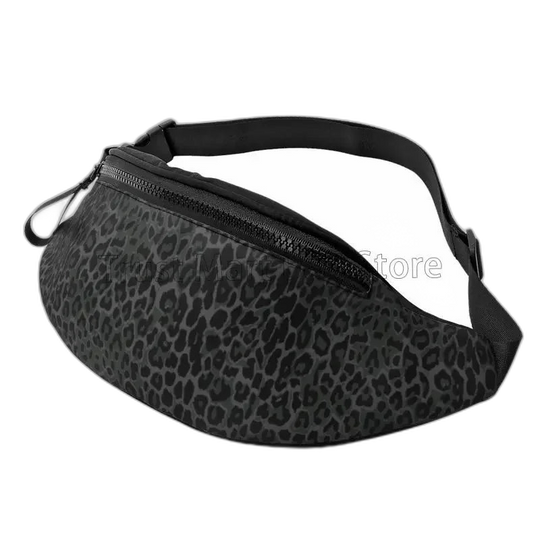 Riñonera Deportiva Unisex Negra - Bolso Bandolera Casual