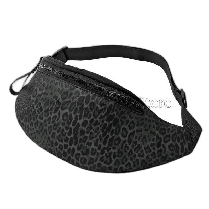 Riñonera Deportiva Unisex Negra - Bolso Bandolera Casual