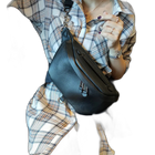 Riñonera de Cuero para Mujer - Bolso de Piel de Vestir Elegante