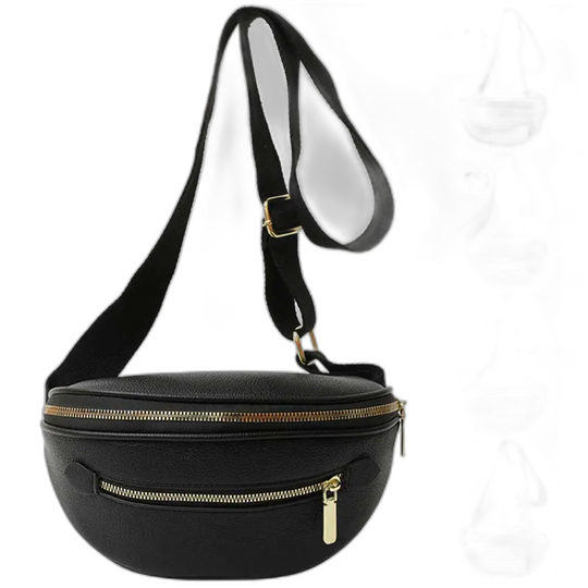 Riñonera de Cuero para Mujer - Bolso de Piel Elegante y Versátil