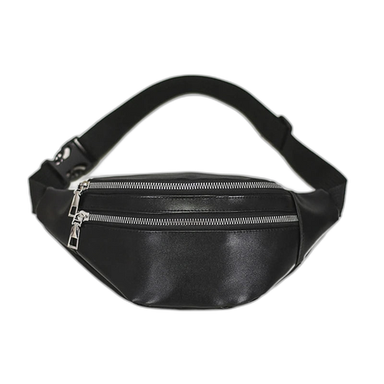 Riñonera de Cuero de Piel Unisex - Bolso de Vestir Elegante y Funcional